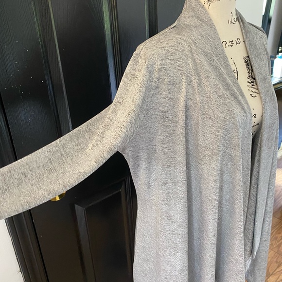 CALVIN KLEIN - Silver Draped Jacket - Size S - Picture 5 of 9